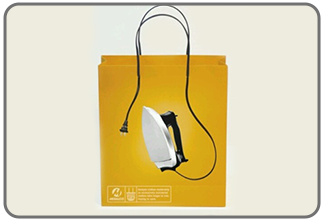 هدایای تبلیغاتی _ ساک دستی مقوایی