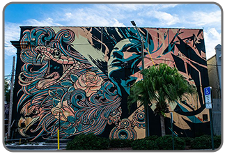 سازه های شهری - دیوار نگاره